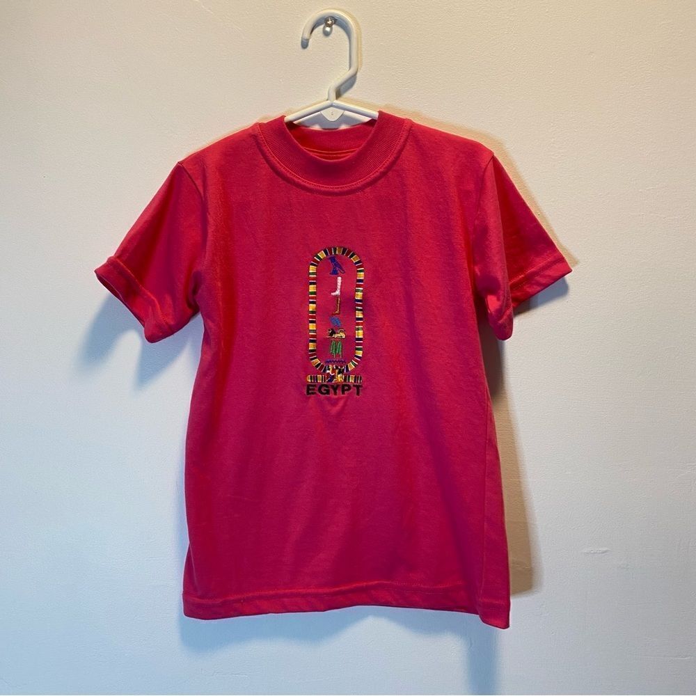Vintage Magenta Egypt Travel T-Shirt